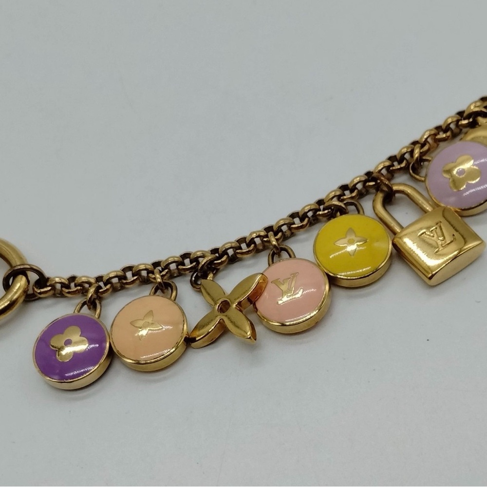 Louis Vuitton Porto Cle Chenne Pastille Bag Charm/ Key holder - Picture 4 of 9